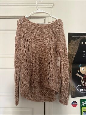 Free People Strawberry Knit Sweater